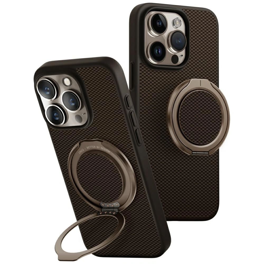 Hurtownia GSM - UNIQ Keva Air Apple iPhone 16 Pro Magclick Charging GripFit hnědý - UNIQ1487 - {ean13} - Hurt