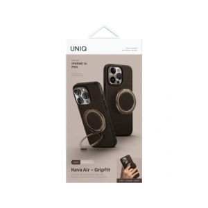 Hurtownia GSM - UNIQ Keva Air Apple iPhone 16 Pro Magclick Charging GripFit hnědý - UNIQ1487 - {ean13} - Hurt