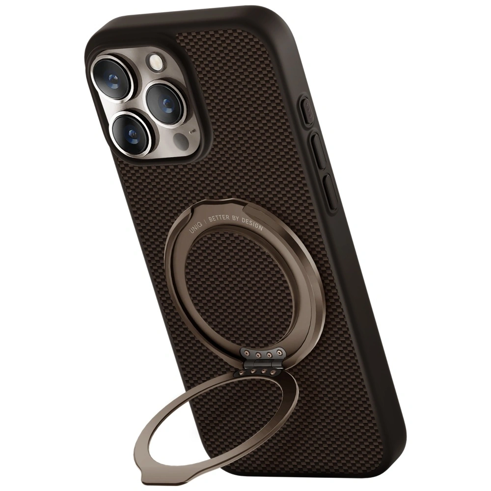 Hurtownia GSM - UNIQ Keva Air Apple iPhone 16 Pro Max Magclick Charging GripFit braun - UNIQ1488 - {ean13} - Hurt