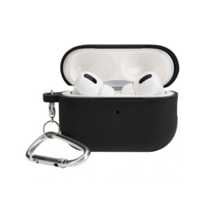 Hurtownia GSM - Bizon Case sluchátka silikonové Apple AirPods Pro 2 černé - BIZ8776 - {ean13} - Hurt