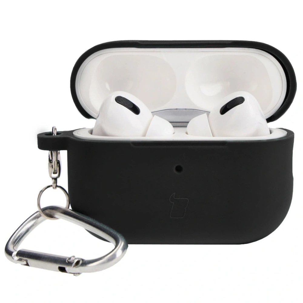 Hurtownia GSM - Bizon Case Căști Silicoană Apple AirPods Pro 2 negre - BIZ8776 - {ean13} - Hurt
