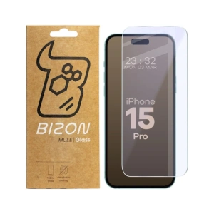 Hurtownia GSM - Bizon Glass Mule Hybrid Glass Apple iPhone 15 Pro - BIZ8777 - {ean13} - Hurt
