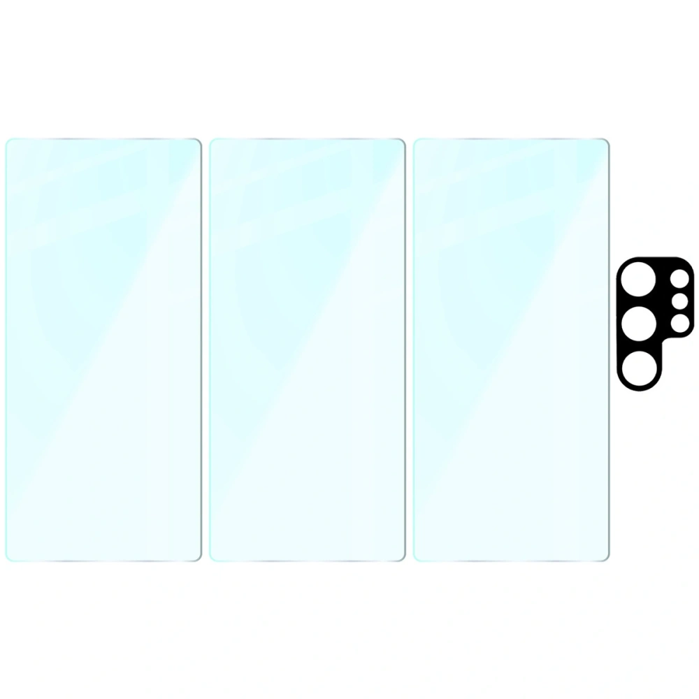 Hurtownia GSM - 3x szkło na ekran + 1x na aparat Bizon Clear 2 Pack do Samsung Galaxy S25 Ultra - BIZ8778 - {ean13} - Hurt
