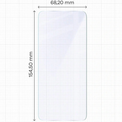 Elastyczne szkło hybrydowe Bizon Glass Mule do Xiaomi 15 Ultra