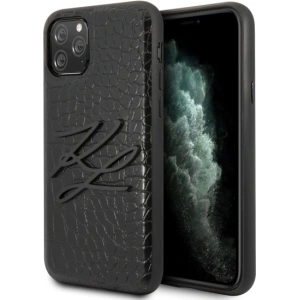 Hurtownia GSM - Etui Karl Lagerfeld KLHCN58CRKBK Apple iPhone 11 Pro hardcase černý/black Croco - KLD274BLK - {ean13} - Hurt