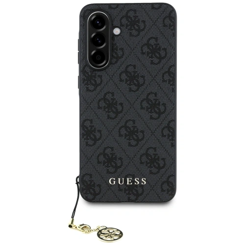 Etui Guess 4G Charms Collection do Samsung Galaxy A56 czarny