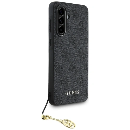 Etui Guess 4G Charms Collection do Samsung Galaxy A56 czarny