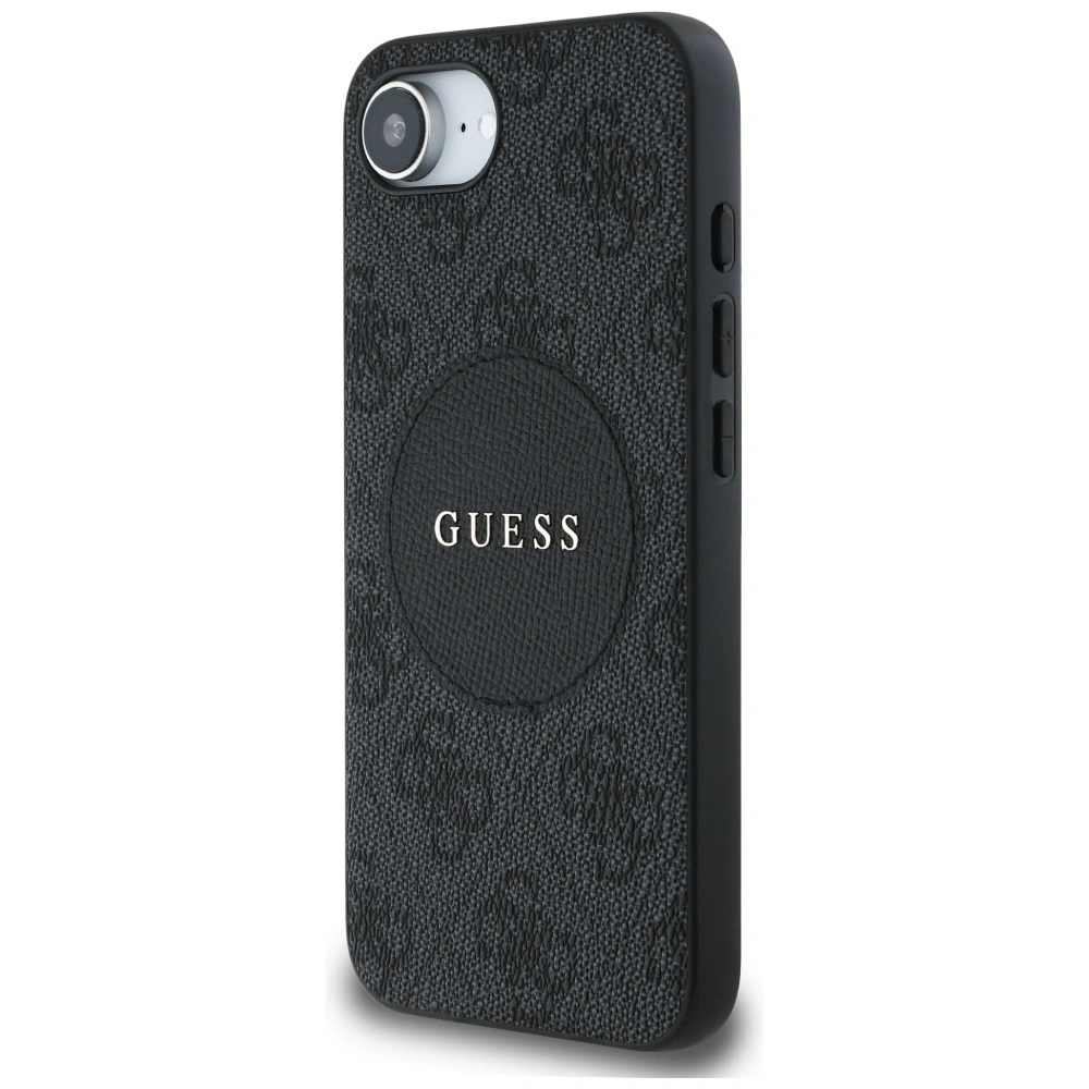 Wholesale Guess 4G Circle Classic Logo MagSafe Apple iPhone 16e black - GUE4445 - {ean13} - Hurt