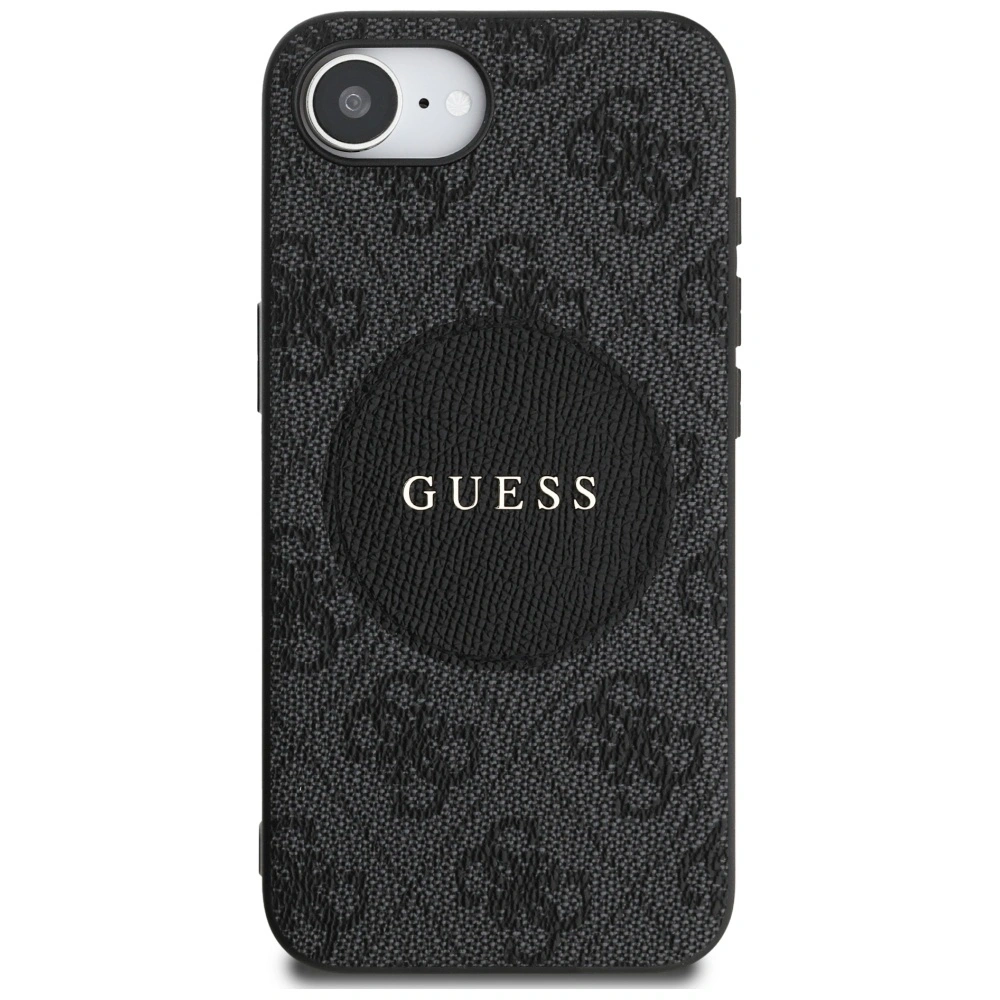 Wholesale Guess 4G Circle Classic Logo MagSafe Apple iPhone 16e black - GUE4445 - {ean13} - Hurt