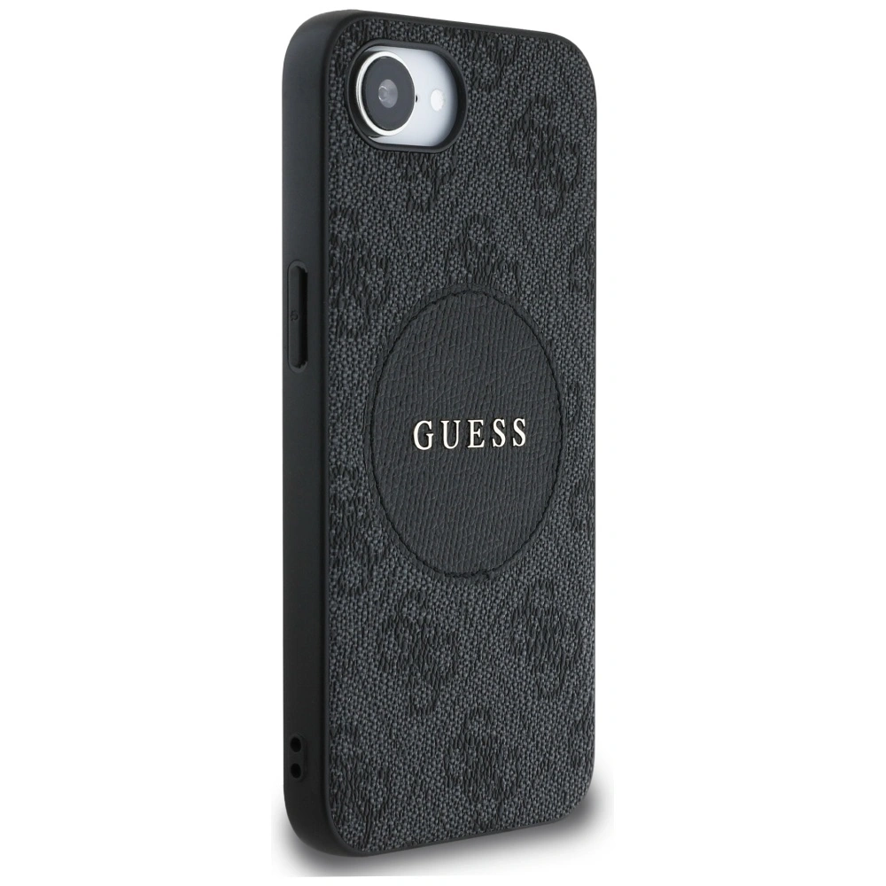 Wholesale Guess 4G Circle Classic Logo MagSafe Apple iPhone 16e black - GUE4445 - {ean13} - Hurt