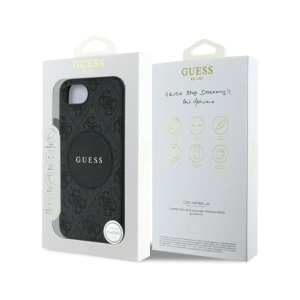 Wholesale Guess 4G Circle Classic Logo MagSafe Apple iPhone 16e black - GUE4445 - {ean13} - Hurt
