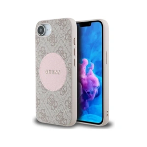 Wholesale Guess 4G Circle Classic Logo MagSafe Apple iPhone 16e pink - GUE4446 - {ean13} - Hurt