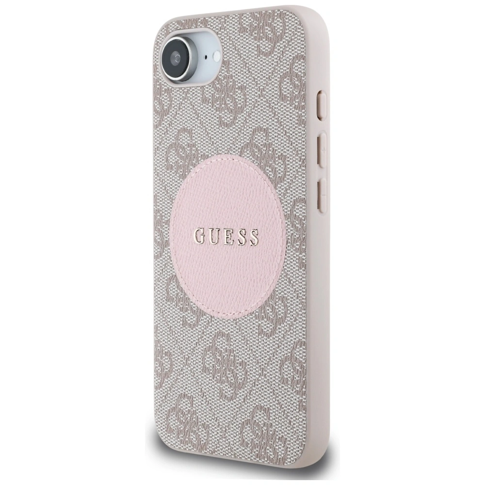Hurtownia GSM - Guess 4G Circle Classic Logo MagSafe Apple iPhone 16e roz - GUE4446 - {ean13} - Hurt