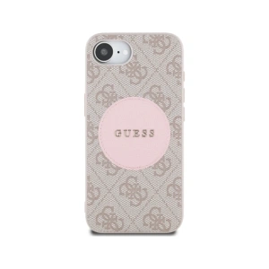 Wholesale Guess 4G Circle Classic Logo MagSafe Apple iPhone 16e pink - GUE4446 - {ean13} - Hurt