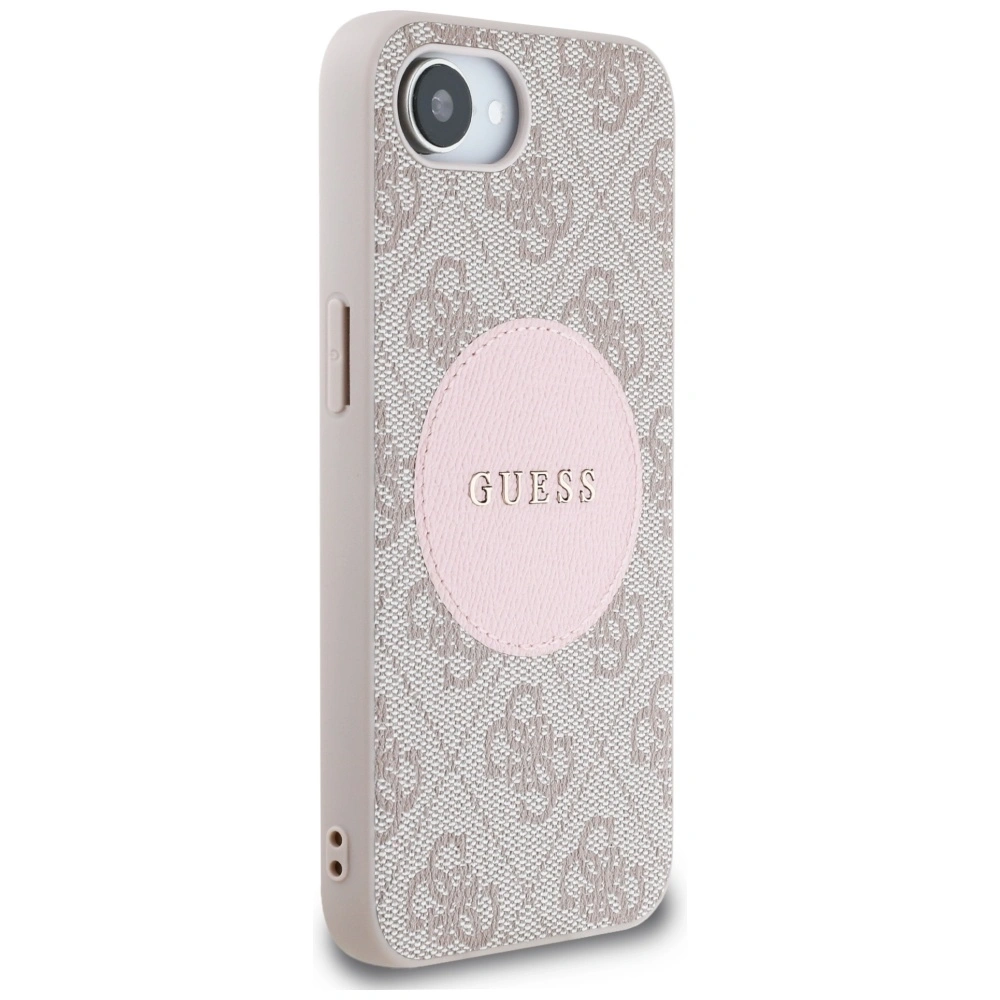 Hurtownia GSM - Guess 4G Circle Classic Logo MagSafe Apple iPhone 16e roz - GUE4446 - {ean13} - Hurt