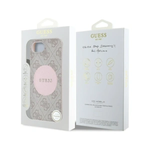 Wholesale Guess 4G Circle Classic Logo MagSafe Apple iPhone 16e pink - GUE4446 - {ean13} - Hurt