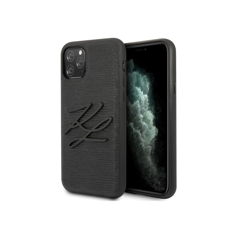 Hurtownia Karl Lagerfeld - 3700740477748 - KLD275BLK - Etui Karl Lagerfeld KLHCN58TJKBK Apple iPhone 11 Pro hardcase czarny/black Lizard - B2B homescreen