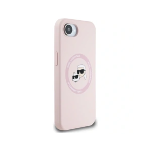 Hurtownia GSM - Karl Lagerfeld Capete din silicon Karl&Choupette MagSafe Apple iPhone 16e roz - KLD21981 - {ean13} - Hurt
