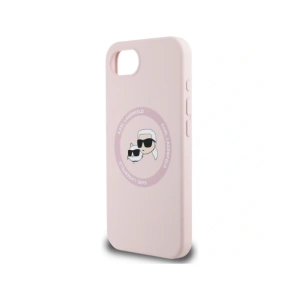 Hurtownia GSM - Karl Lagerfeld Capete din silicon Karl&Choupette MagSafe Apple iPhone 16e roz - KLD21981 - {ean13} - Hurt