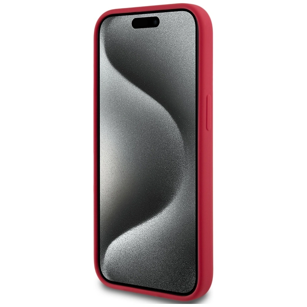 Hurtownia GSM - Karl Lagerfeld Silikon Karl&Choupette Köpfe Ring MagSafe Apple iPhone 15 rot - KLD21982 - {ean13} - Hurt
