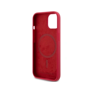 Hurtownia GSM - Karl Lagerfeld Inel din silicon Karl&Choupette cu capete MagSafe Apple iPhone 15 roșu - KLD21982 - {ean13} - Hurt