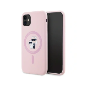 Hurtownia GSM - Karl Lagerfeld Silikonový Karl&Choupette MagSafe Apple iPhone 11 růžový - KLD21983 - {ean13} - Hurt