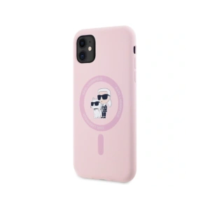 Hurtownia GSM - Karl Lagerfeld Silikonový Karl&Choupette MagSafe Apple iPhone 11 růžový - KLD21983 - {ean13} - Hurt