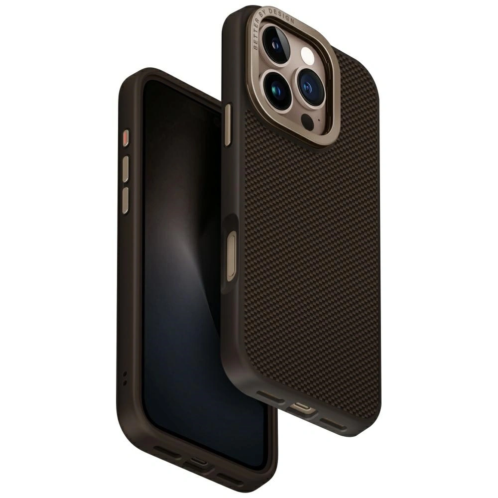 Hurtownia GSM - Etui UNIQ Keva Max do Apple iPhone 16 Pro Magclick Charging Camera Stand brązowy - UNIQ1489 - {ean13} - Hurt