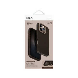 Hurtownia GSM - UNIQ Keva Max Apple iPhone 16 Pro Magclick Nabíjecí stativ na fotoaparát hnědý - UNIQ1489 - {ean13} - Hurt