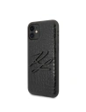 Hurtownia GSM - Etui Karl Lagerfeld KLHCN61CRKBK Apple iPhone 11 hardcase černý/black Croco - KLD276BLK - {ean13} - Hurt