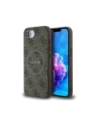 Guess 4G Gyűrű Klasszikus Logó MagSafe Apple iPhone 16e barna