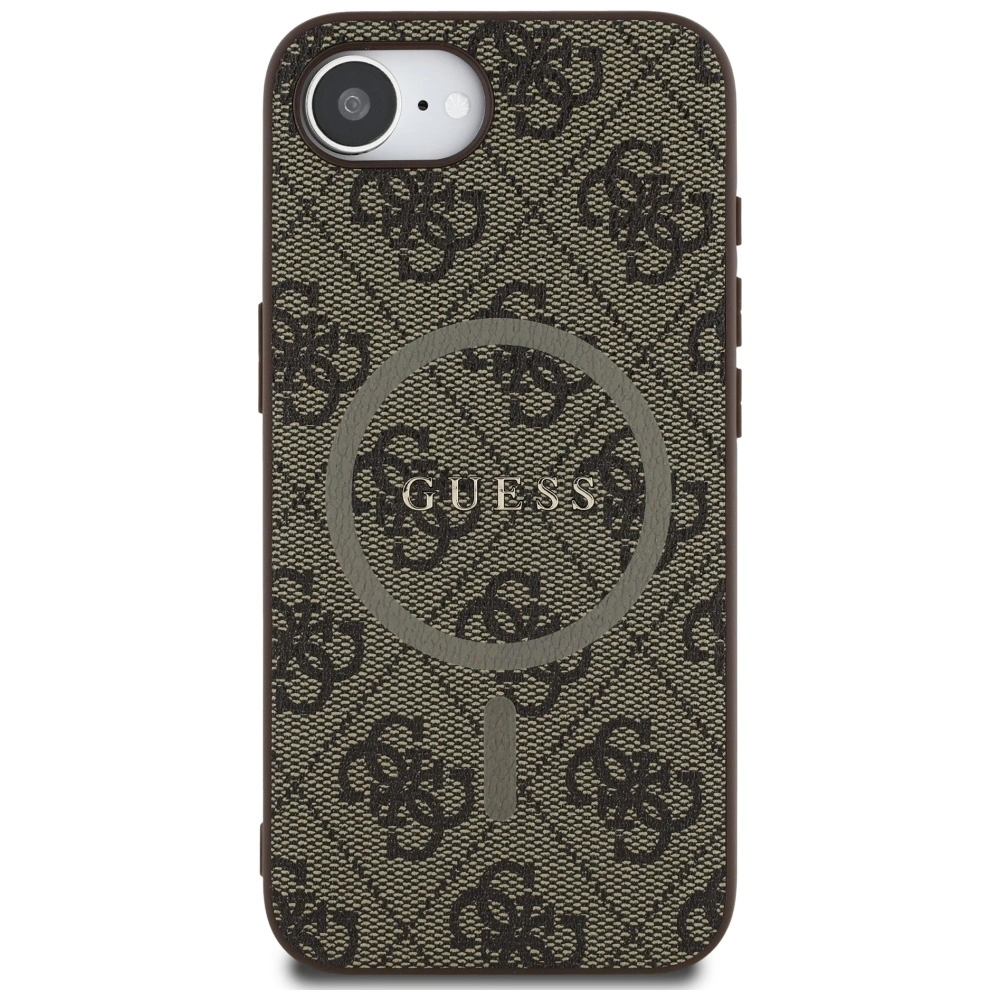 Hurtownia GSM - Guess 4G Ring Clasic Logo MagSafe Apple iPhone 16e maro - GUE4451 - {ean13} - Hurt