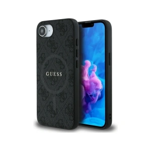 Hurtownia GSM - Guess 4G Ring Classic Logo MagSafe Apple iPhone 16e schwarz - GUE4452 - {ean13} - Hurt