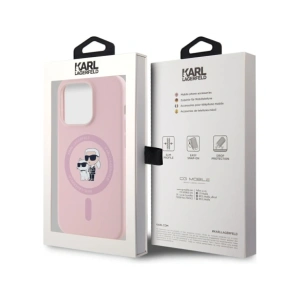 Hurtownia GSM - Karl Lagerfeld Silikon Karl&Choupette MagSafe Apple iPhone 14 Pro pink - KLD21985 - {ean13} - Hurt