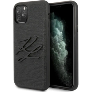 Etui Karl Lagerfeld KLHCN65TJKBK Apple iPhone 11 Pro Max hardcase czarny/black Lizard