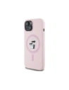 Hurtownia GSM - Karl Lagerfeld Silicone Karl&Choupette MagSafe Apple iPhone 15 Plus roz - KLD21986 - {ean13} - Hurt