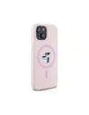 Hurtownia GSM - Karl Lagerfeld Silicone Karl&Choupette MagSafe Apple iPhone 15 Plus roz - KLD21986 - {ean13} - Hurt