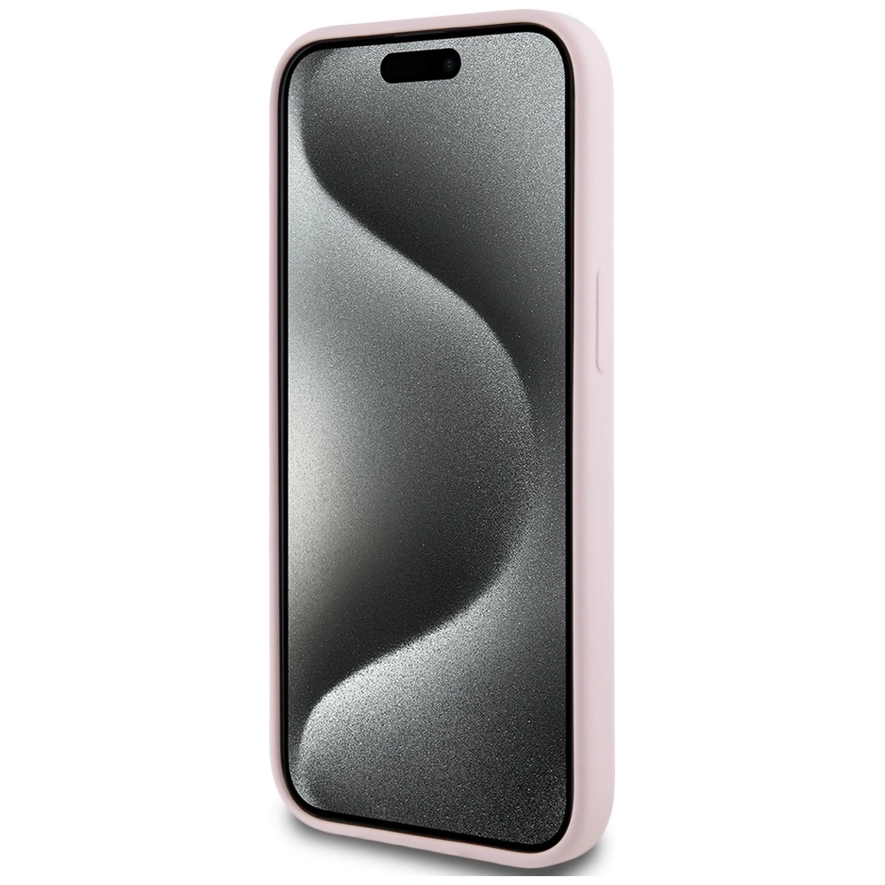 Hurtownia GSM - Karl Lagerfeld Silicone Karl&Choupette MagSafe Apple iPhone 15 Plus roz - KLD21986 - {ean13} - Hurt