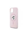 Hurtownia GSM - Karl Lagerfeld Silicone Karl&Choupette MagSafe Apple iPhone 15 Plus roz - KLD21986 - {ean13} - Hurt