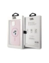 Hurtownia GSM - Karl Lagerfeld Silicone Karl&Choupette MagSafe Apple iPhone 15 Plus roz - KLD21986 - {ean13} - Hurt
