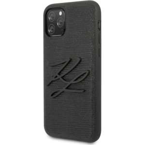 Etui Karl Lagerfeld KLHCN65TJKBK Apple iPhone 11 Pro Max hardcase czarny/black Lizard