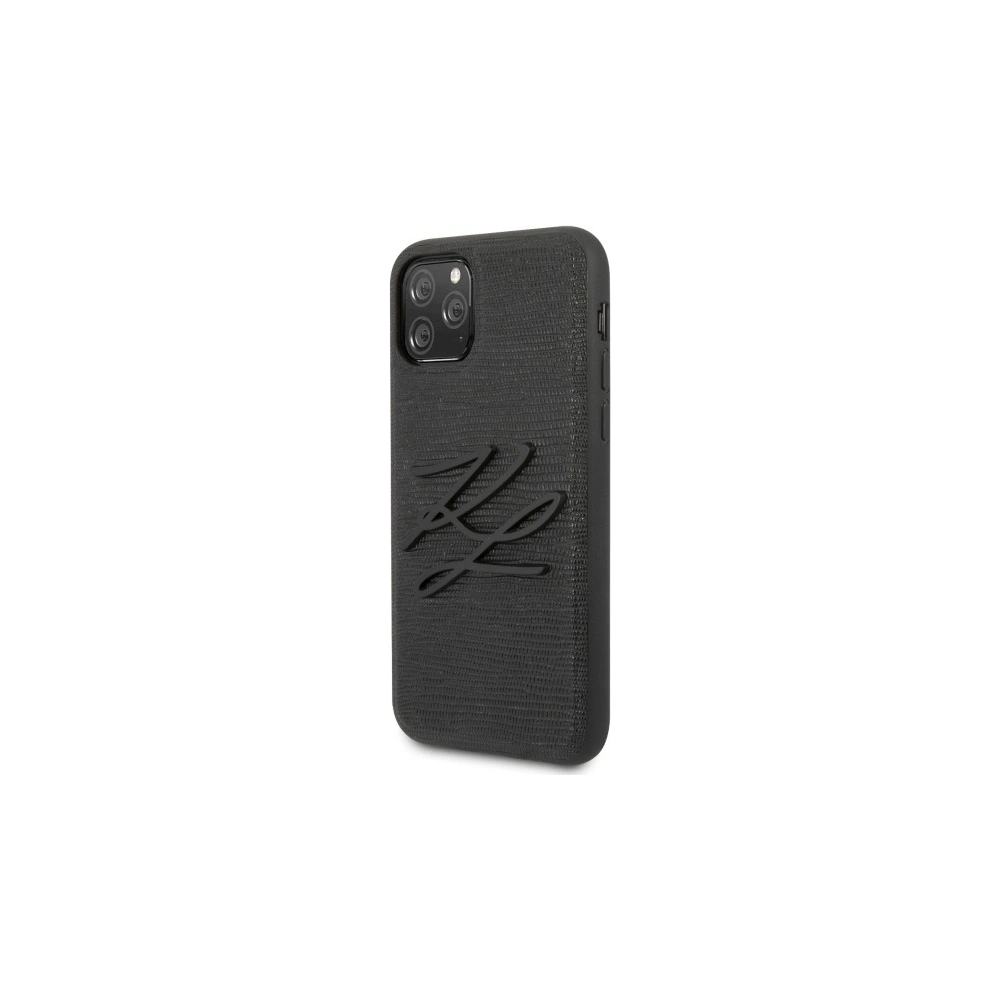 Hurtownia GSM - Etui Karl Lagerfeld KLHCN65TJKBK Apple iPhone 11 Pro Max hardcase černý/black Lizard - KLD279BLK - {ean13} - Hurt