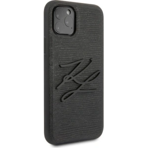 Etui Karl Lagerfeld KLHCN65TJKBK Apple iPhone 11 Pro Max hardcase czarny/black Lizard