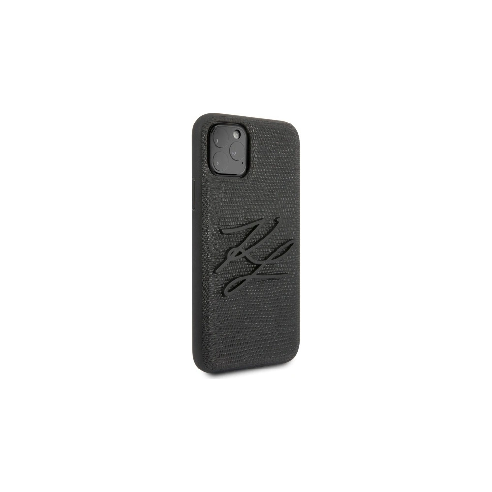 Hurtownia GSM - Etui Karl Lagerfeld KLHCN65TJKBK Apple iPhone 11 Pro Max hardcase černý/black Lizard - KLD279BLK - {ean13} - Hurt