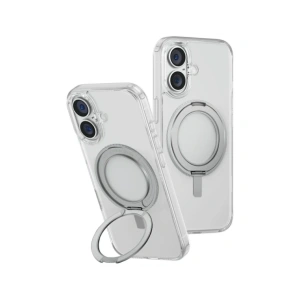Wholesale UNIQ Swivix Apple iPhone 16 Plus 360 Rotating Kickstand clear - UNIQ1496 - {ean13} - Hurt