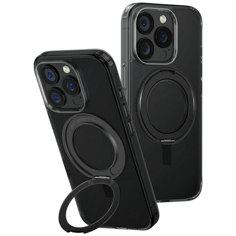 Hurtownia GSM - UNIQ Swivix Apple iPhone 16 Pro 360 Rotující stojánek černý - UNIQ1497 - {ean13} - Hurt