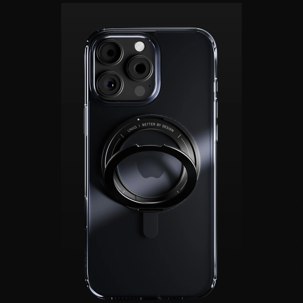 Hurtownia GSM - UNIQ Swivix Apple iPhone 16 Pro 360 Rotující stojánek černý - UNIQ1497 - {ean13} - Hurt