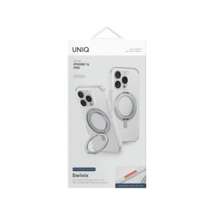 Hurtownia GSM - UNIQ Swivix Apple iPhone 16 Pro 360 otočný stojánek čirý - UNIQ1498 - {ean13} - Hurt