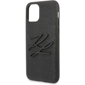 Etui Karl Lagerfeld KLHCN65TJKBK Apple iPhone 11 Pro Max hardcase czarny/black Lizard
