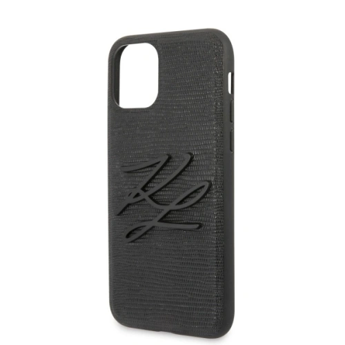 Etui Karl Lagerfeld KLHCN65TJKBK Apple iPhone 11 Pro Max hardcase czarny/black Lizard